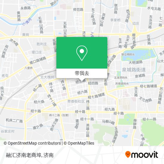 融汇济南老商埠地图