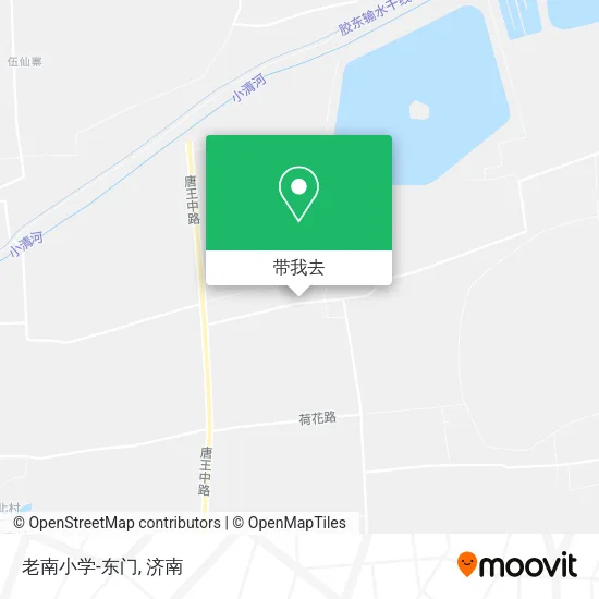 老南小学-东门地图