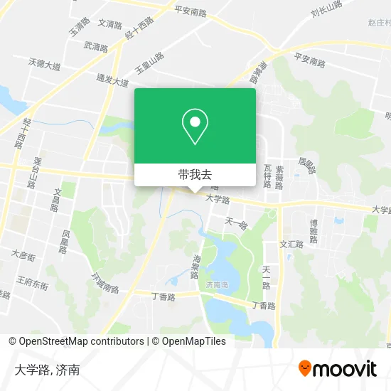 大学路地图