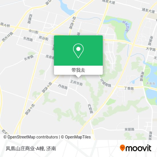 凤凰山庄商业-A幢地图