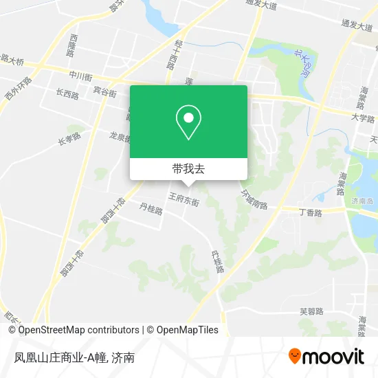 凤凰山庄商业-A幢地图
