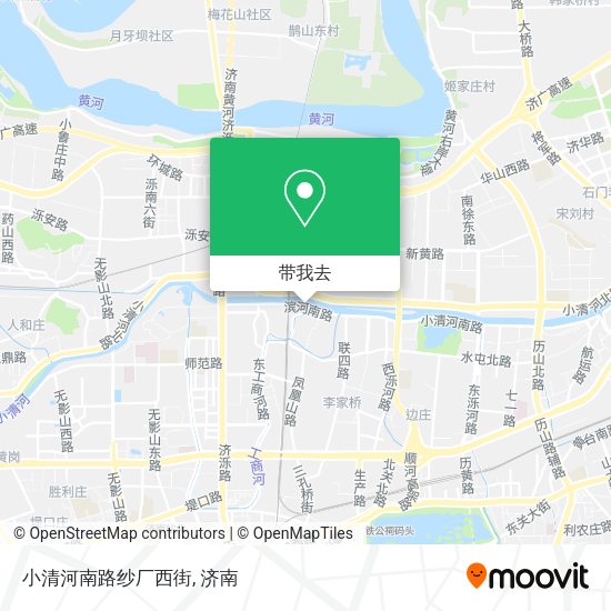 小清河南路纱厂西街地图