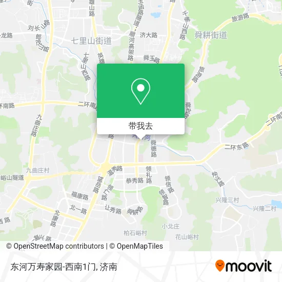 东河万寿家园-西南1门地图