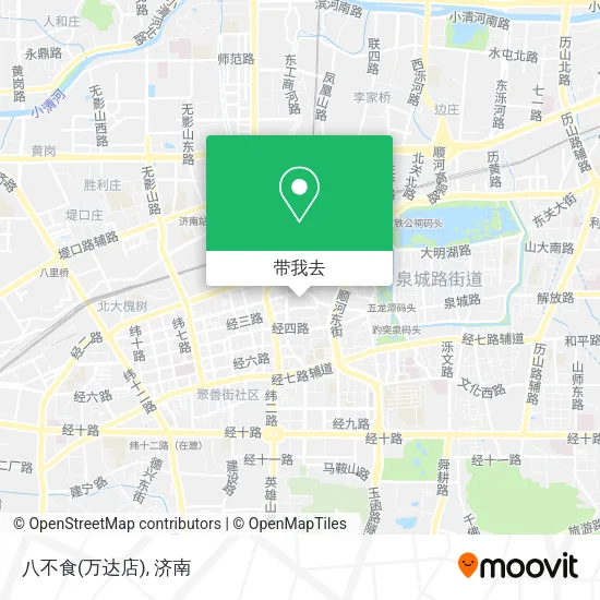 八不食(万达店)地图
