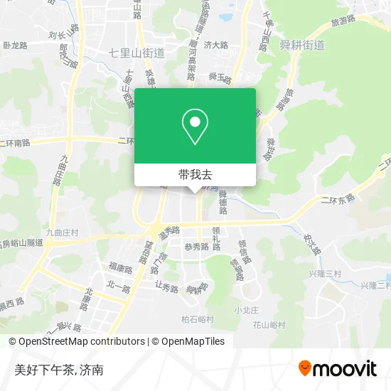 美好下午茶地图