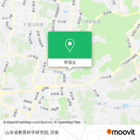 山东省教育科学研究院地图