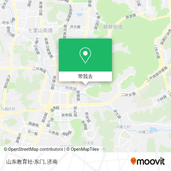 山东教育社-东门地图