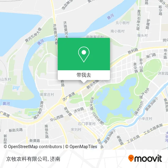 京牧农科有限公司地图