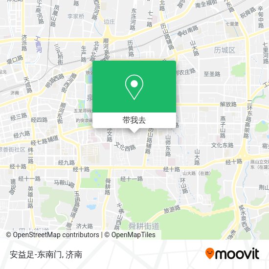 安益足-东南门地图