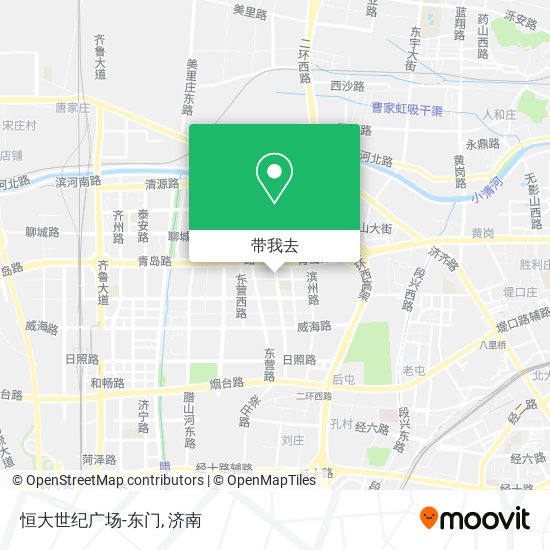 恒大世纪广场-东门地图
