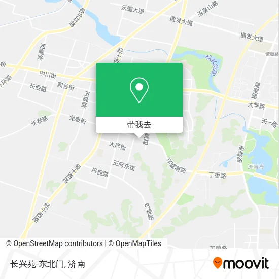 长兴苑-东北门地图