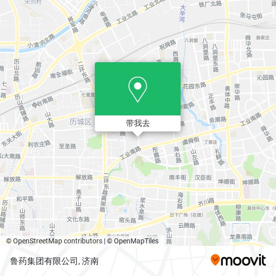 鲁药集团有限公司地图