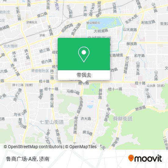 鲁商广场-A座地图
