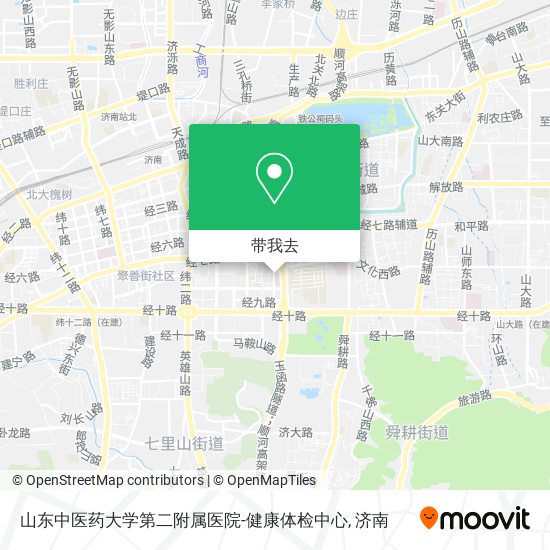 山东中医药大学第二附属医院-健康体检中心地图