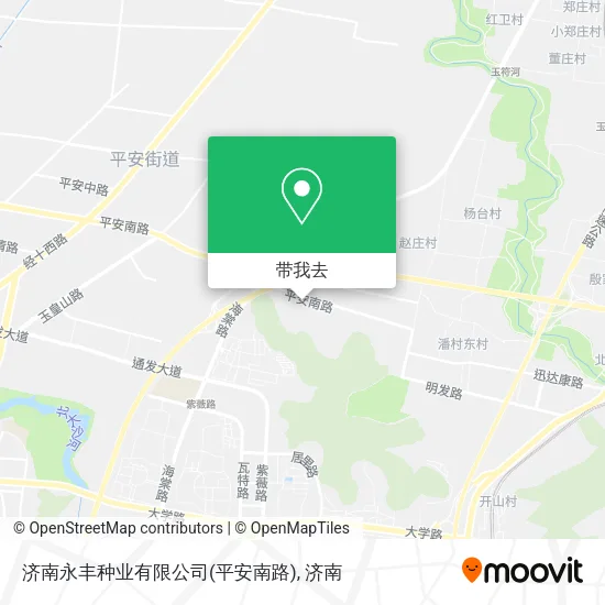 济南永丰种业有限公司(平安南路)地图