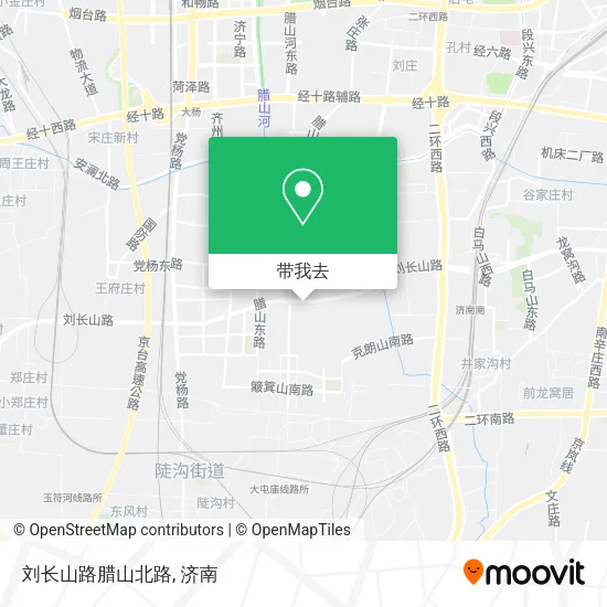 刘长山路腊山北路地图