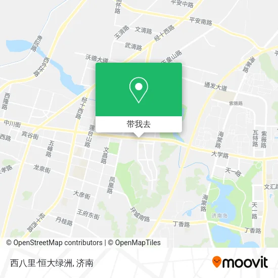 西八里·恒大绿洲地图