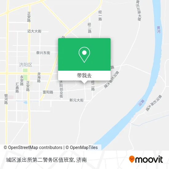 城区派出所第二警务区值班室地图