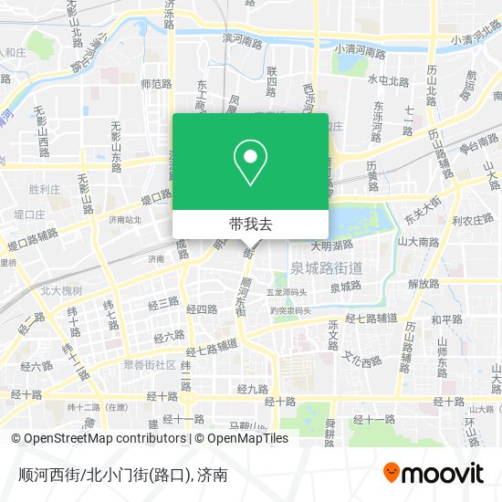 顺河西街/北小门街(路口)地图