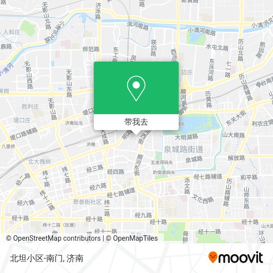 北坦小区-南门地图