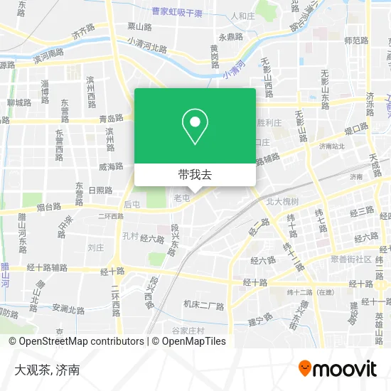 大观茶地图
