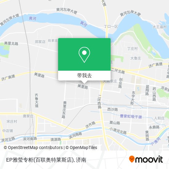EP雅莹专柜(百联奥特莱斯店)地图