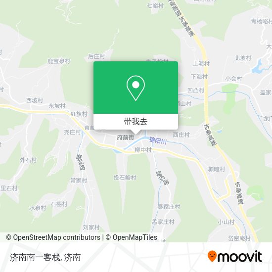 济南南一客栈地图