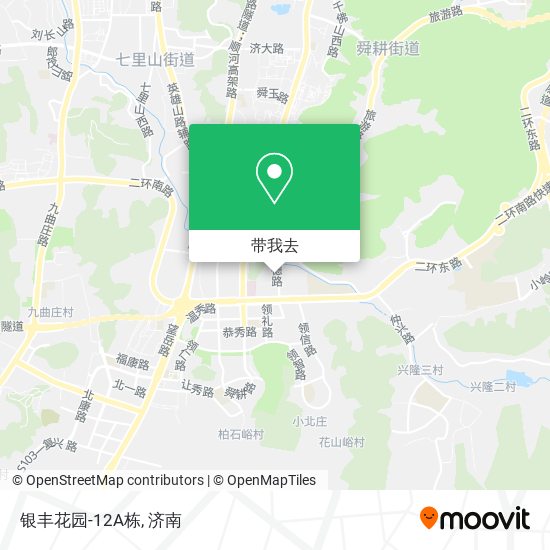 银丰花园-12A栋地图