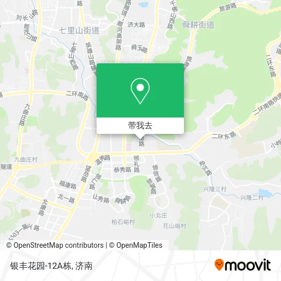 银丰花园-12A栋地图