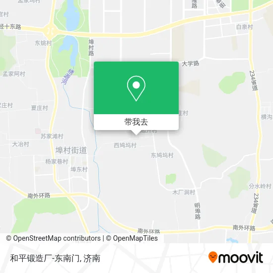 和平锻造厂-东南门地图