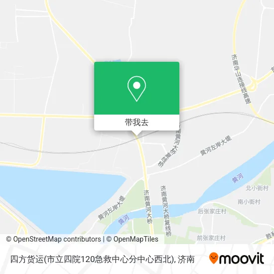四方货运(市立四院120急救中心分中心西北)地图
