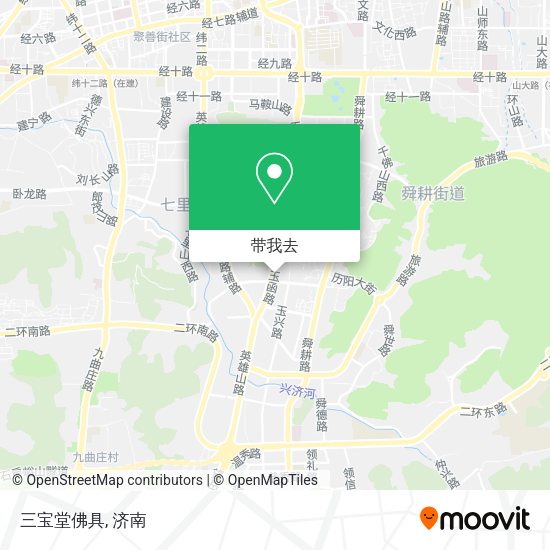 三宝堂佛具地图
