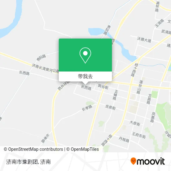 济南市豫剧团地图
