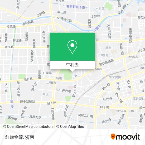 红旗物流地图