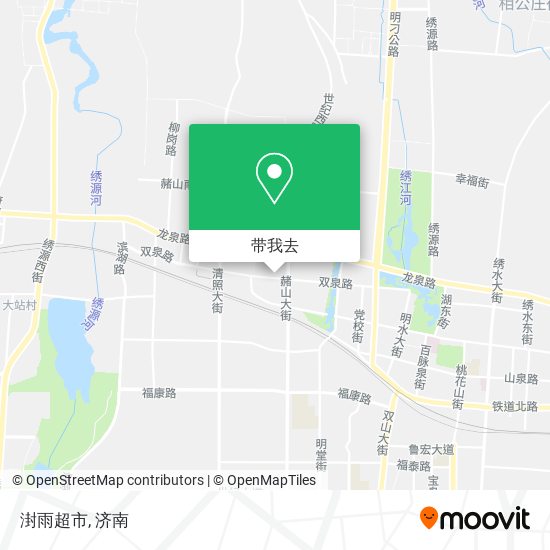湗雨超市地图