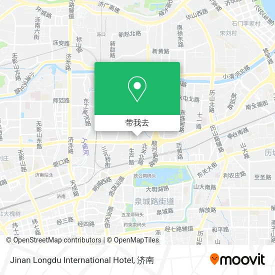 Jinan Longdu International Hotel地图