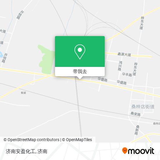 济南安盈化工地图