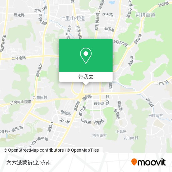 六六派蒙裤业地图