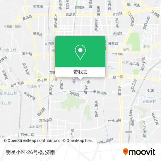 明星小区-26号楼地图