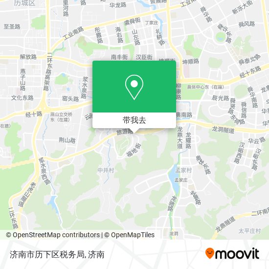 济南市历下区税务局地图