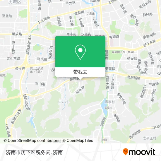 济南市历下区税务局地图