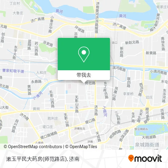漱玉平民大药房(师范路店)地图