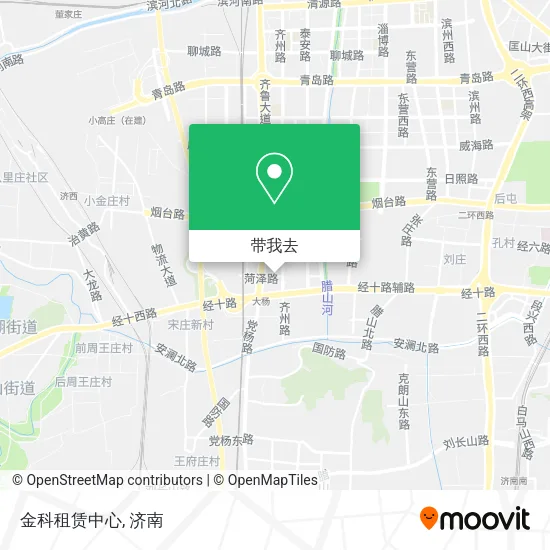 金科租赁中心地图