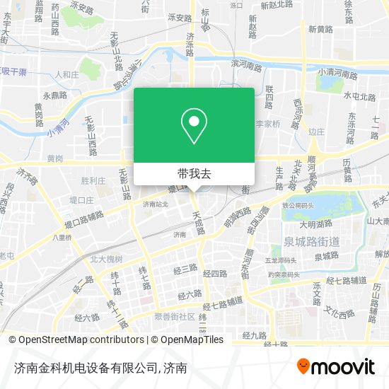 济南金科机电设备有限公司地图