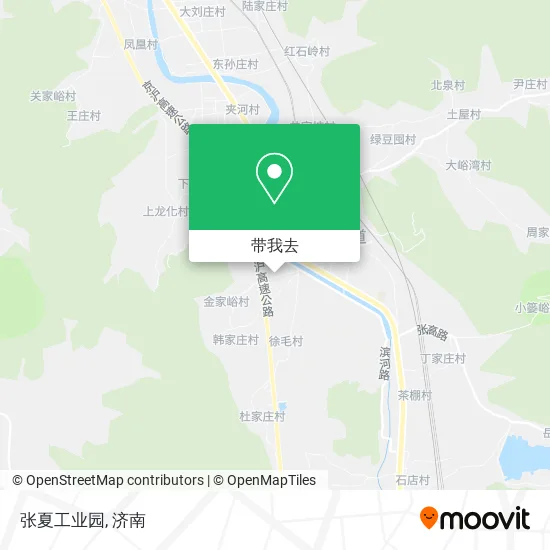 张夏工业园地图