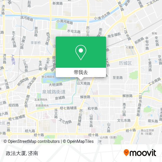 政法大厦地图