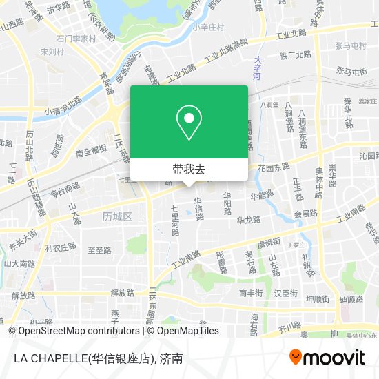 LA CHAPELLE(华信银座店)地图