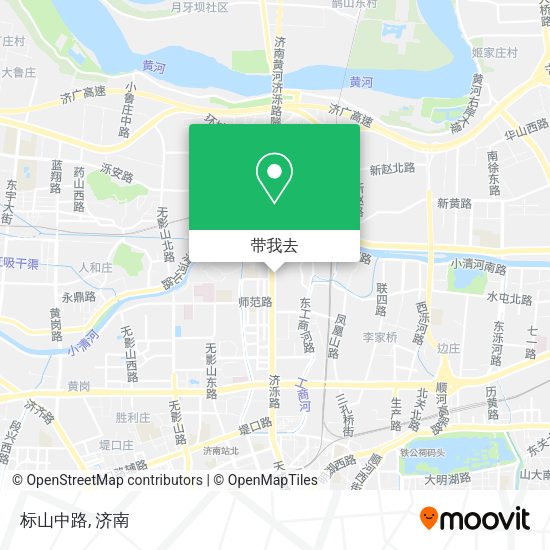标山中路地图