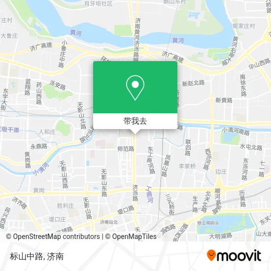 标山中路地图