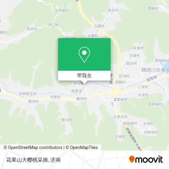 花果山大樱桃采摘地图